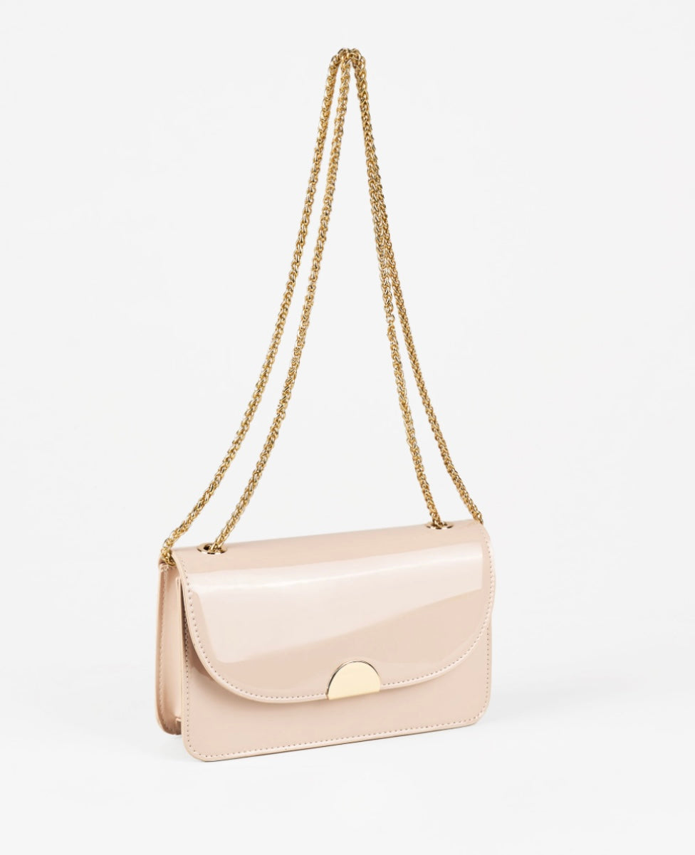 PATENT LEATHER CROSSBODY BAG