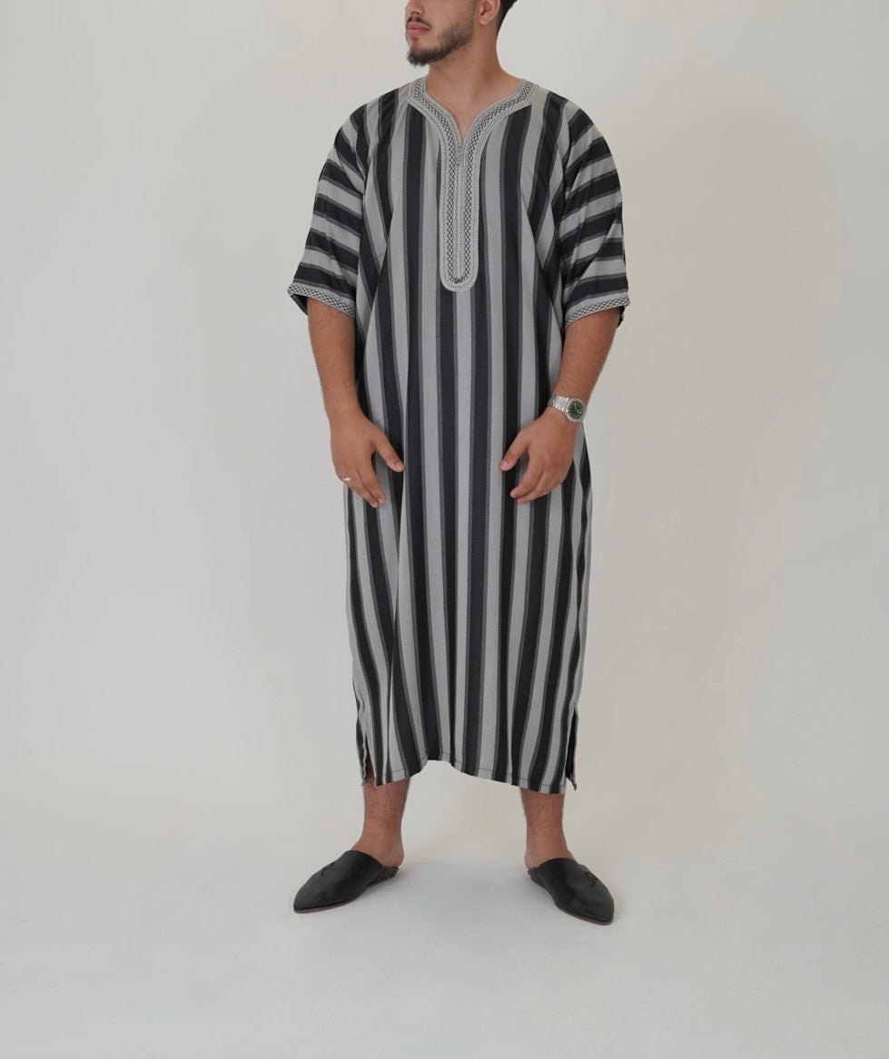 Striped Black