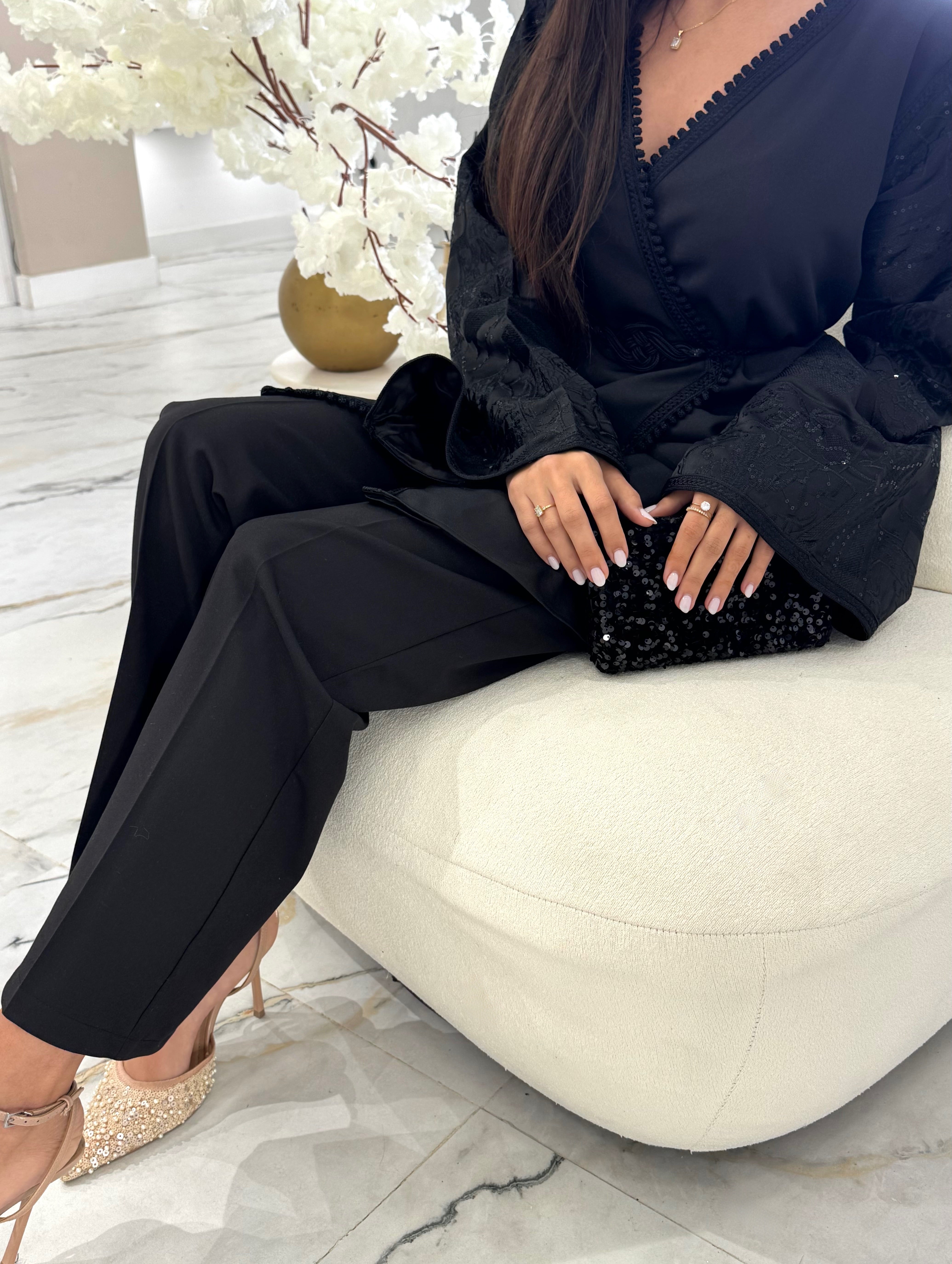 Blazer con lentejuelas