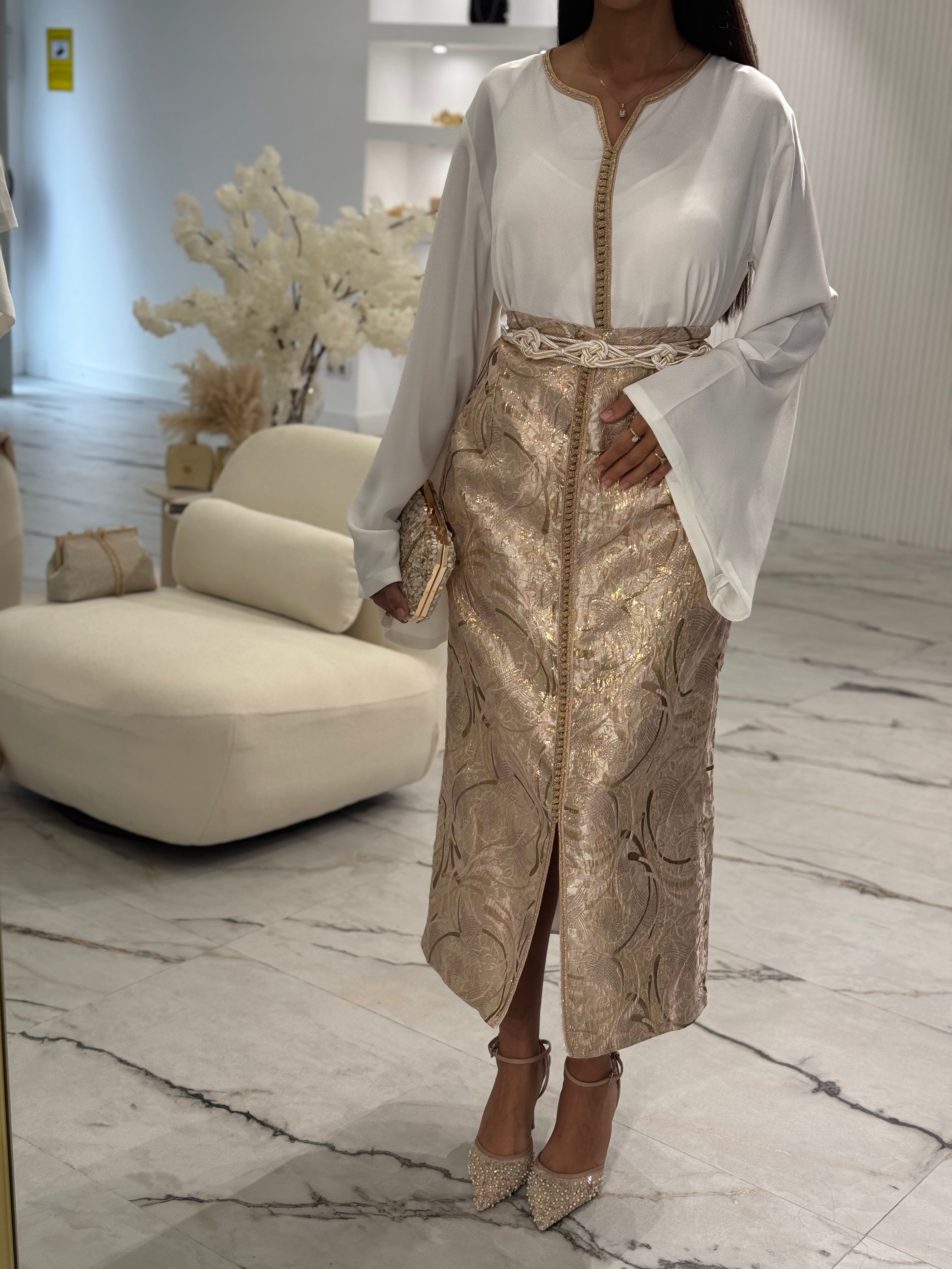 Amalya Pink Brocade