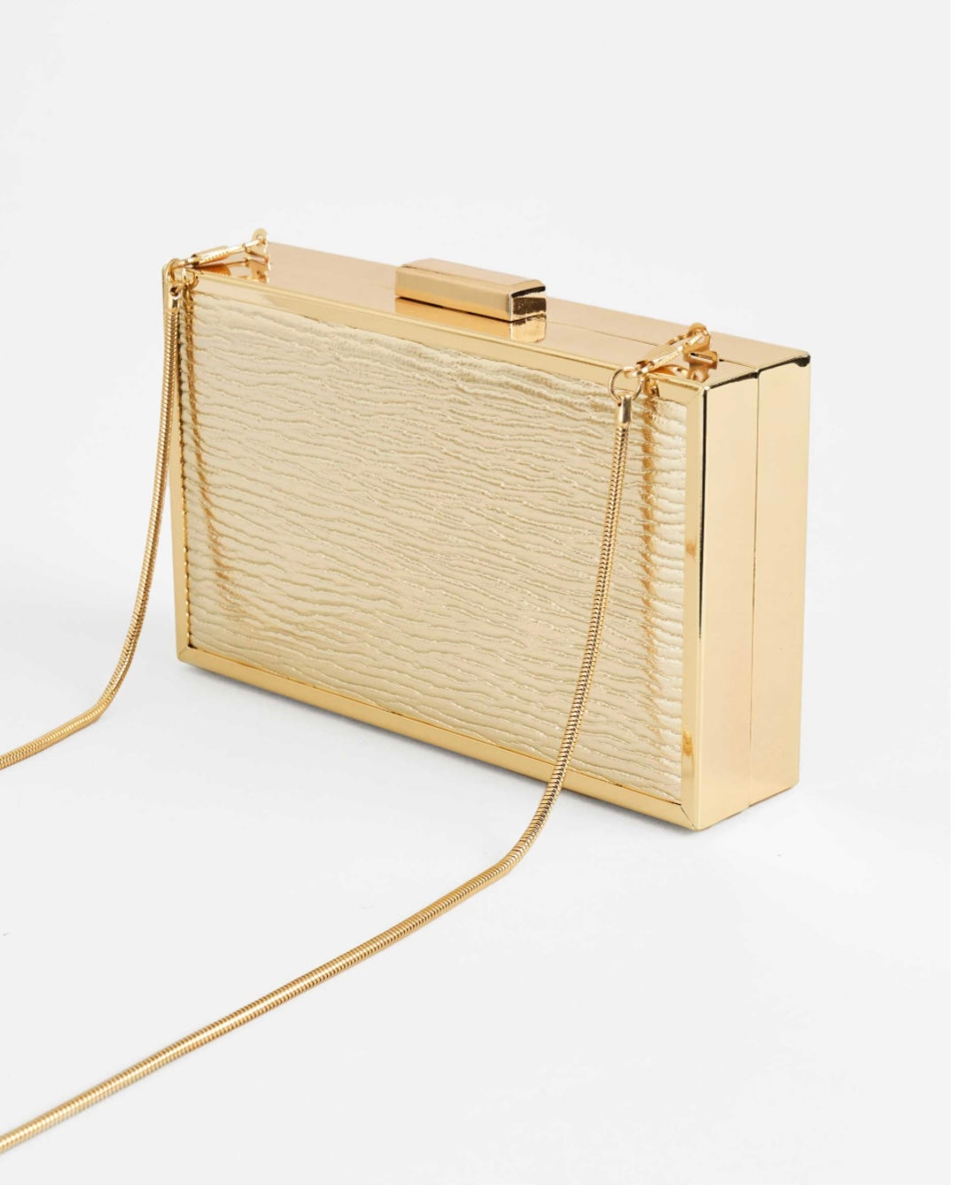 GOLDEN CLUTCH BAG