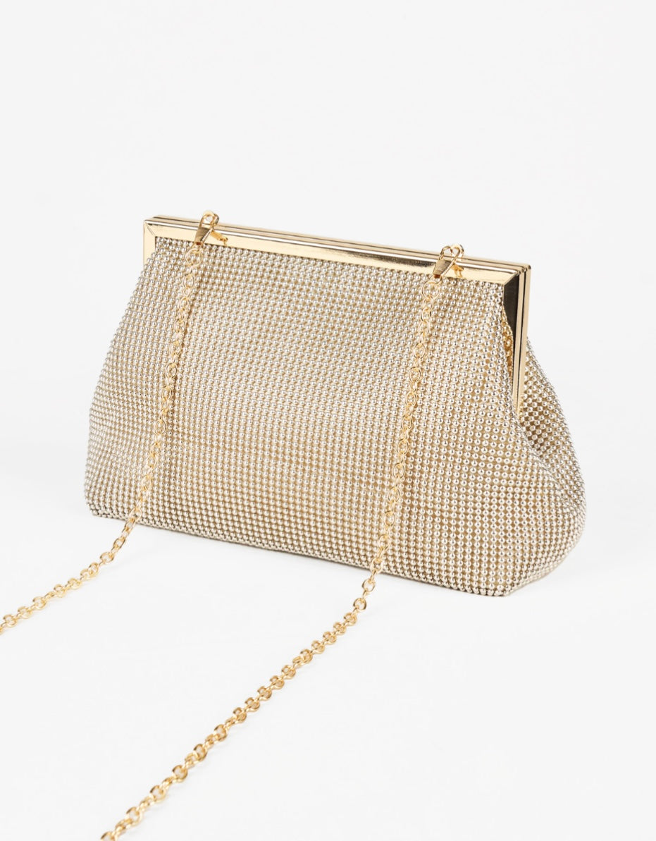 STRASS CLUTCH BAG