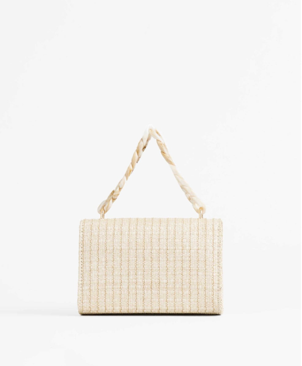 MARBLED HANDLE BAG