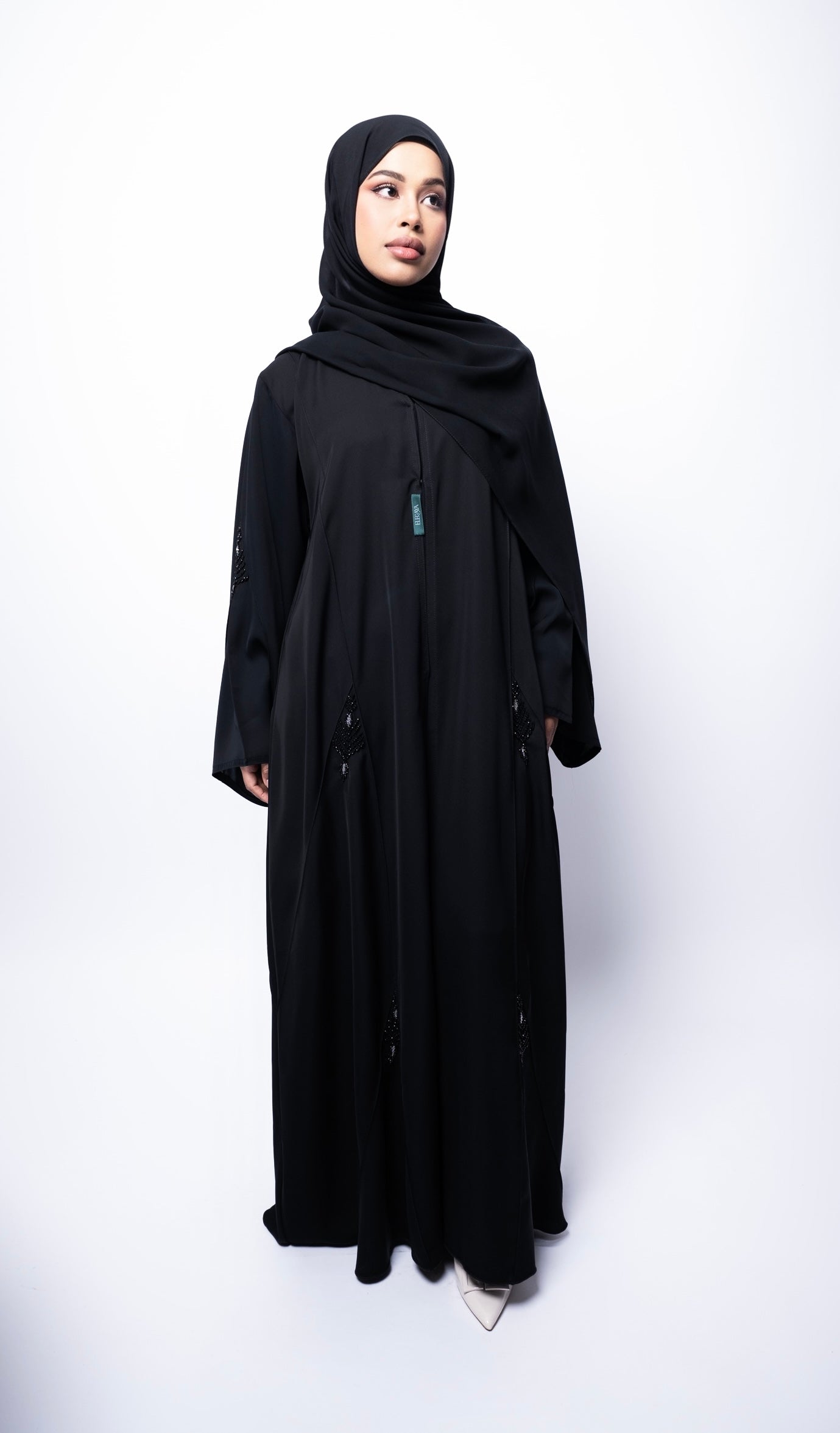 EVAZE BLACK ABAYA
