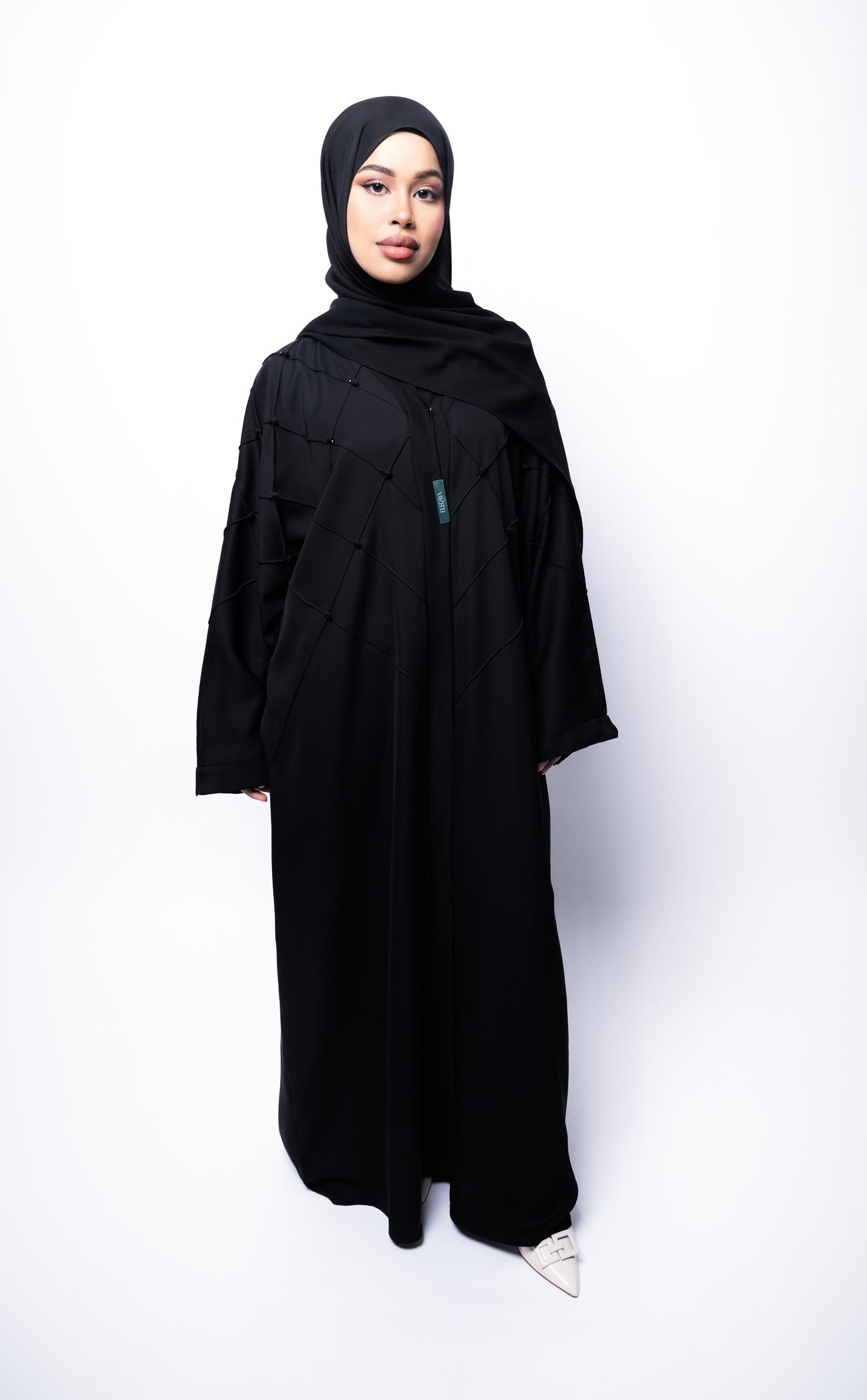 QUADRA ABAYA BLACK