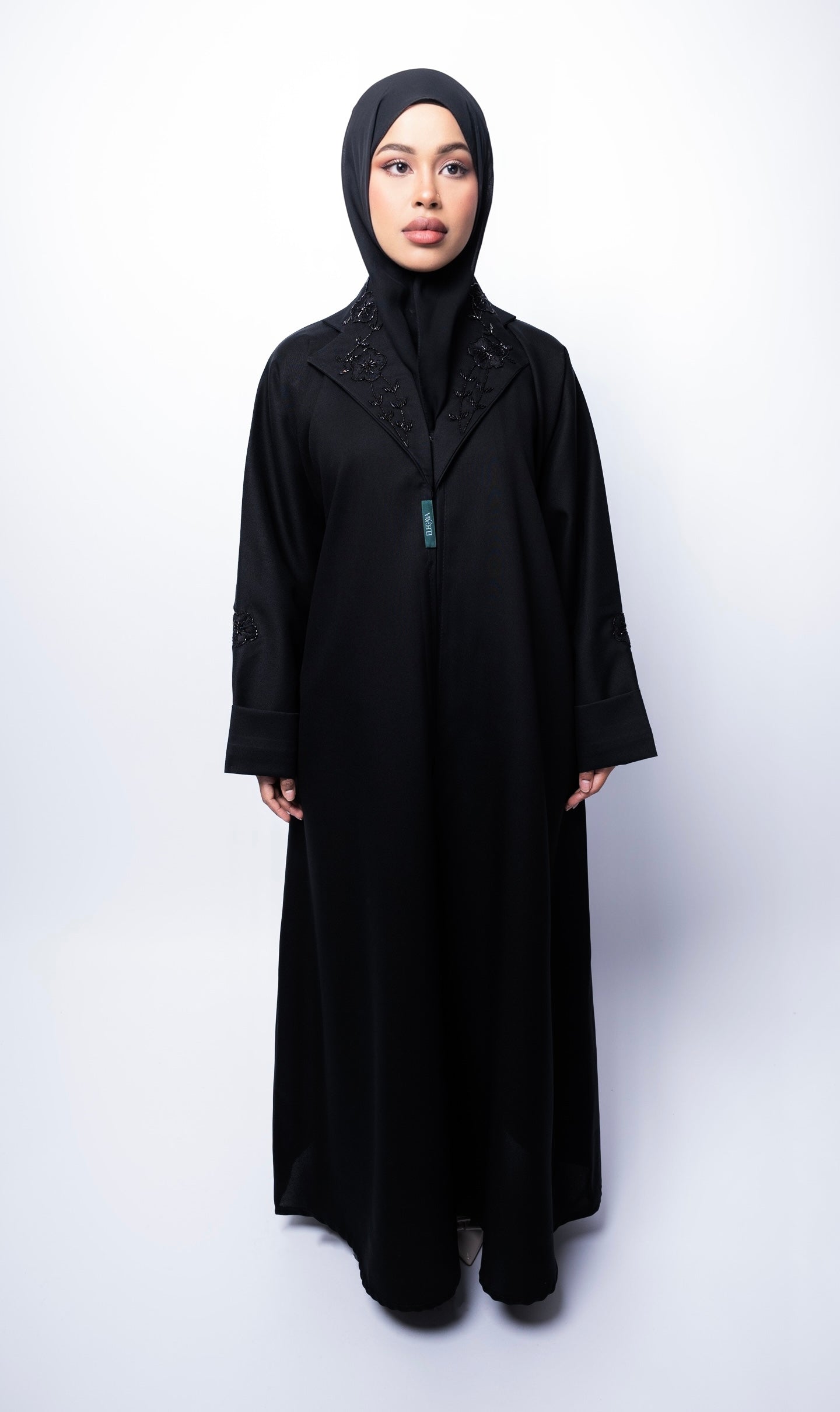 NECK ABAYA BLACK