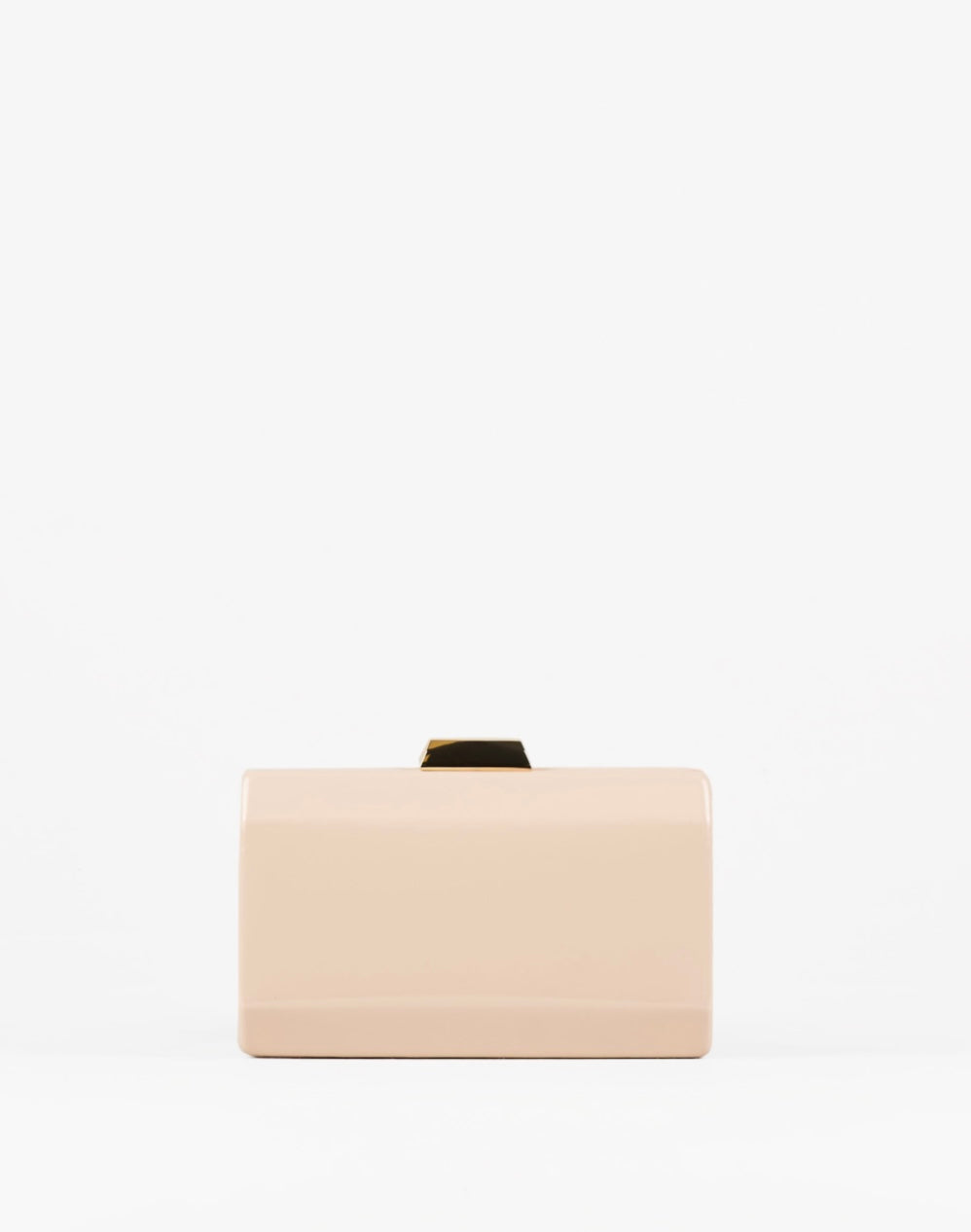 PATENT LEATHER CLUTCH BAG