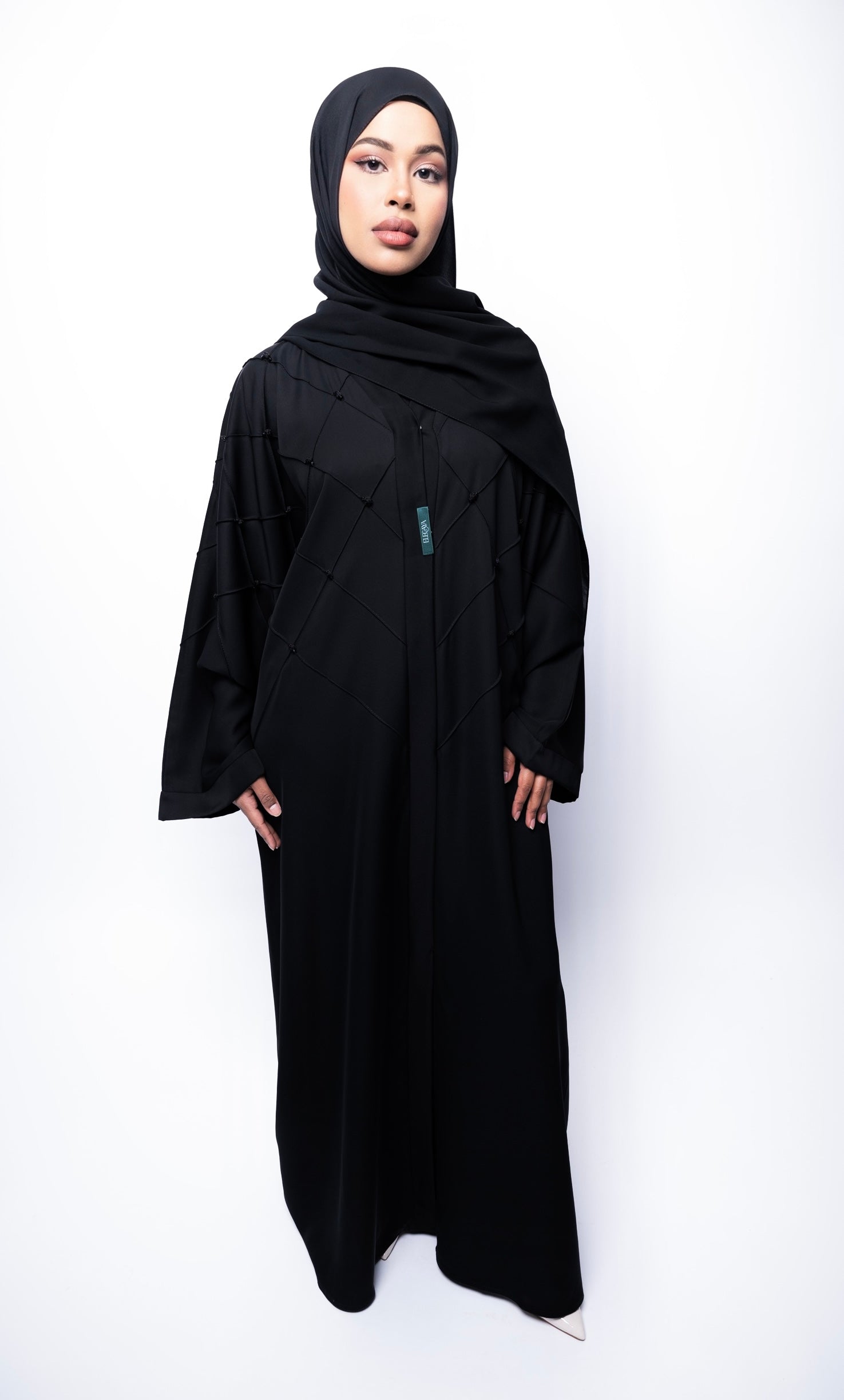 QUADRA ABAYA BLACK