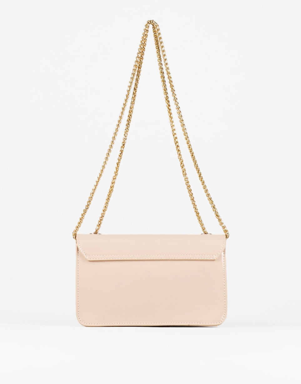 PATENT LEATHER CROSSBODY BAG