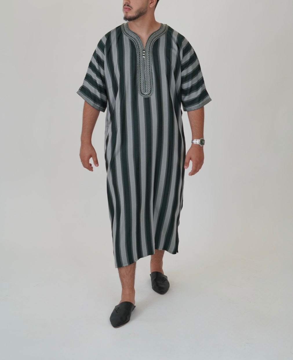 Striped Green