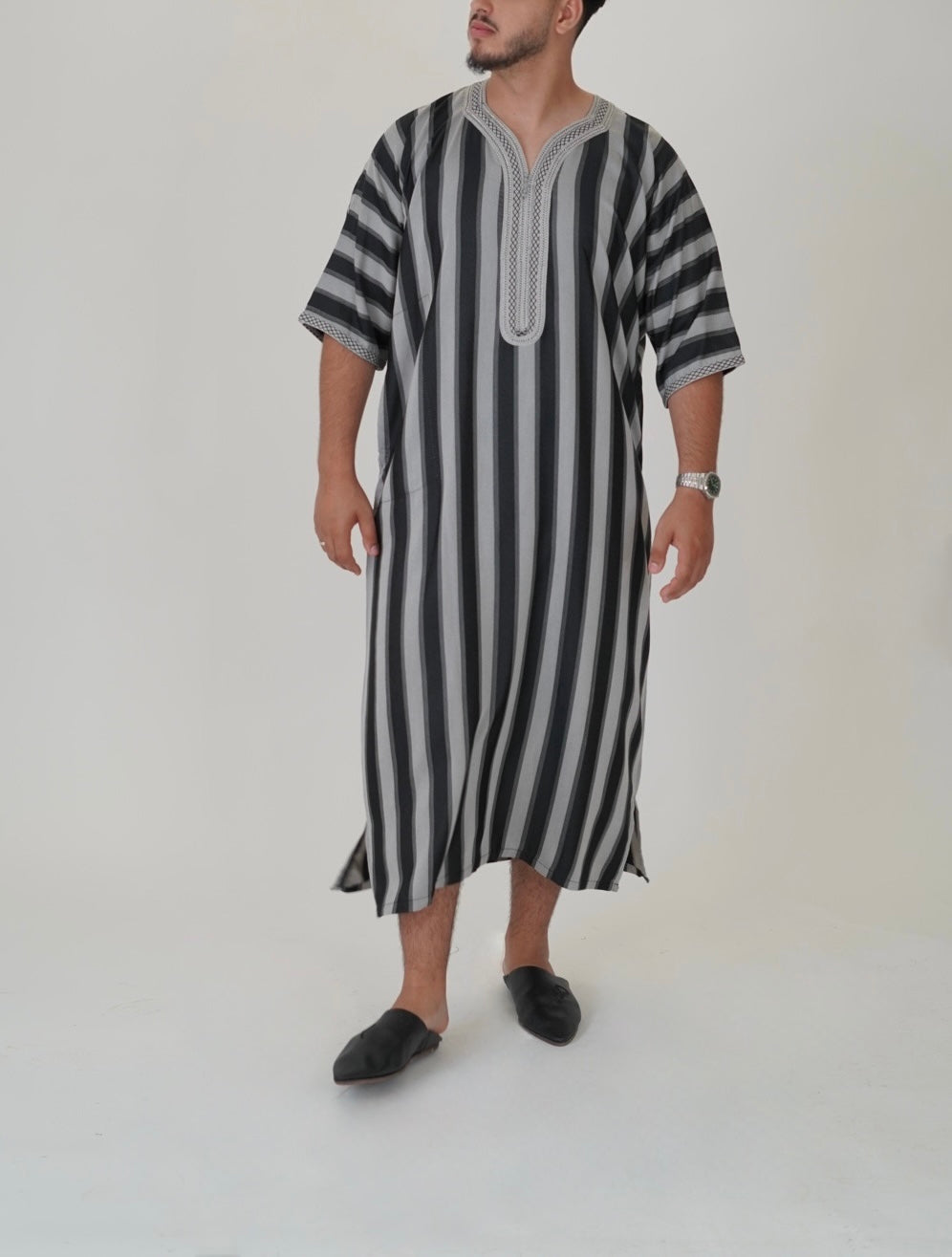 Striped Black