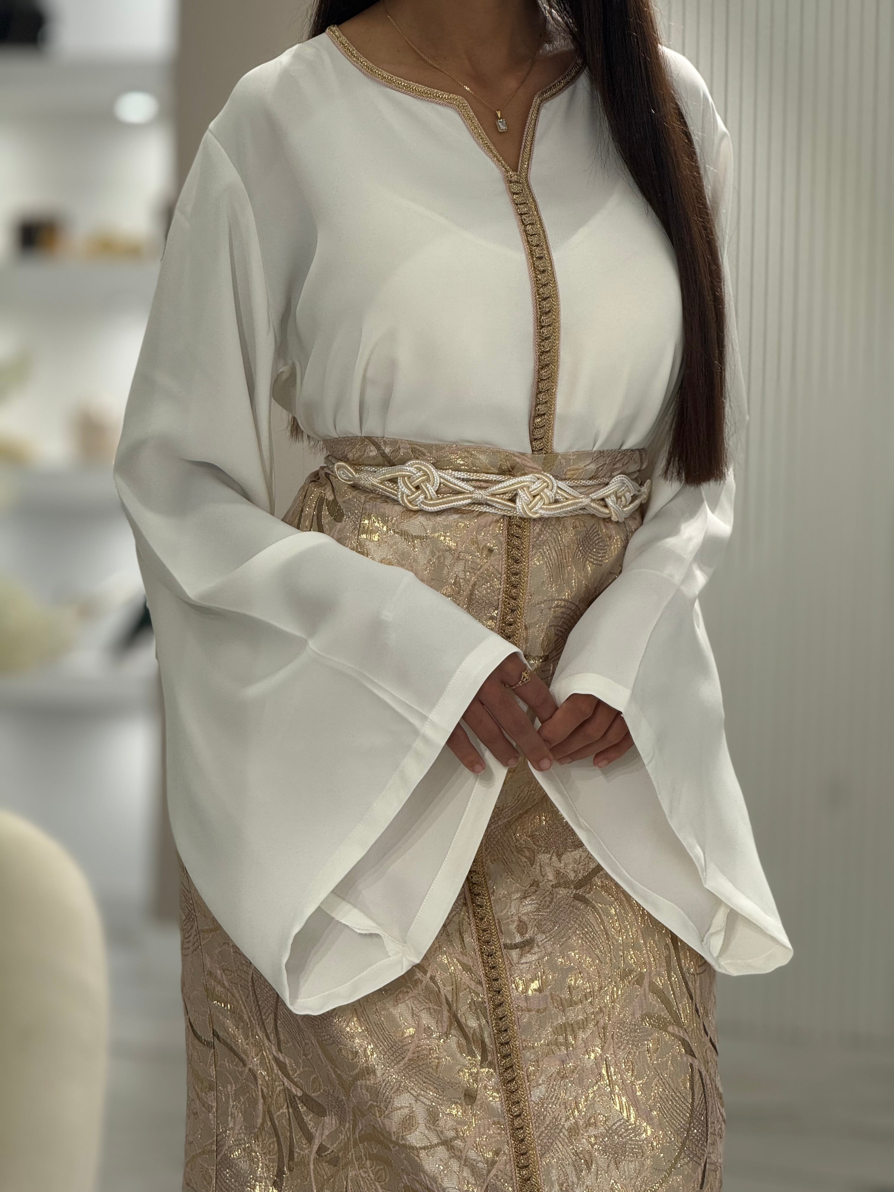 Amalya Pink Brocade