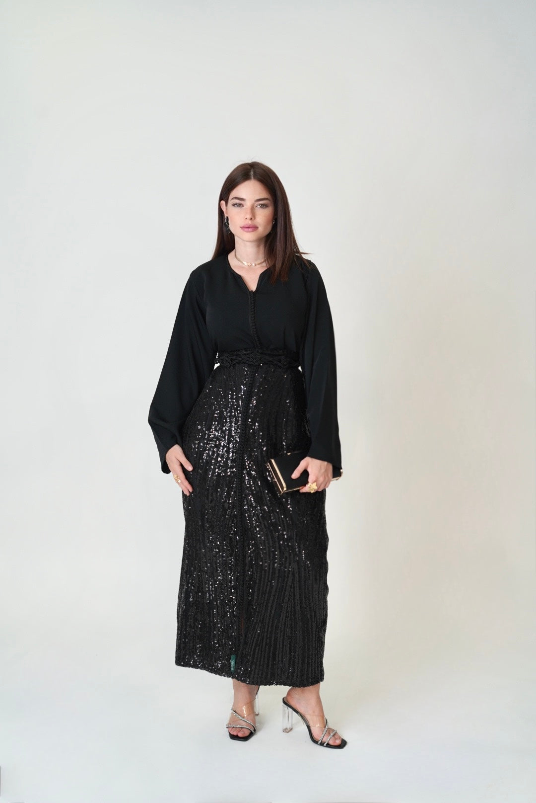 Amalya Paillettes Noires