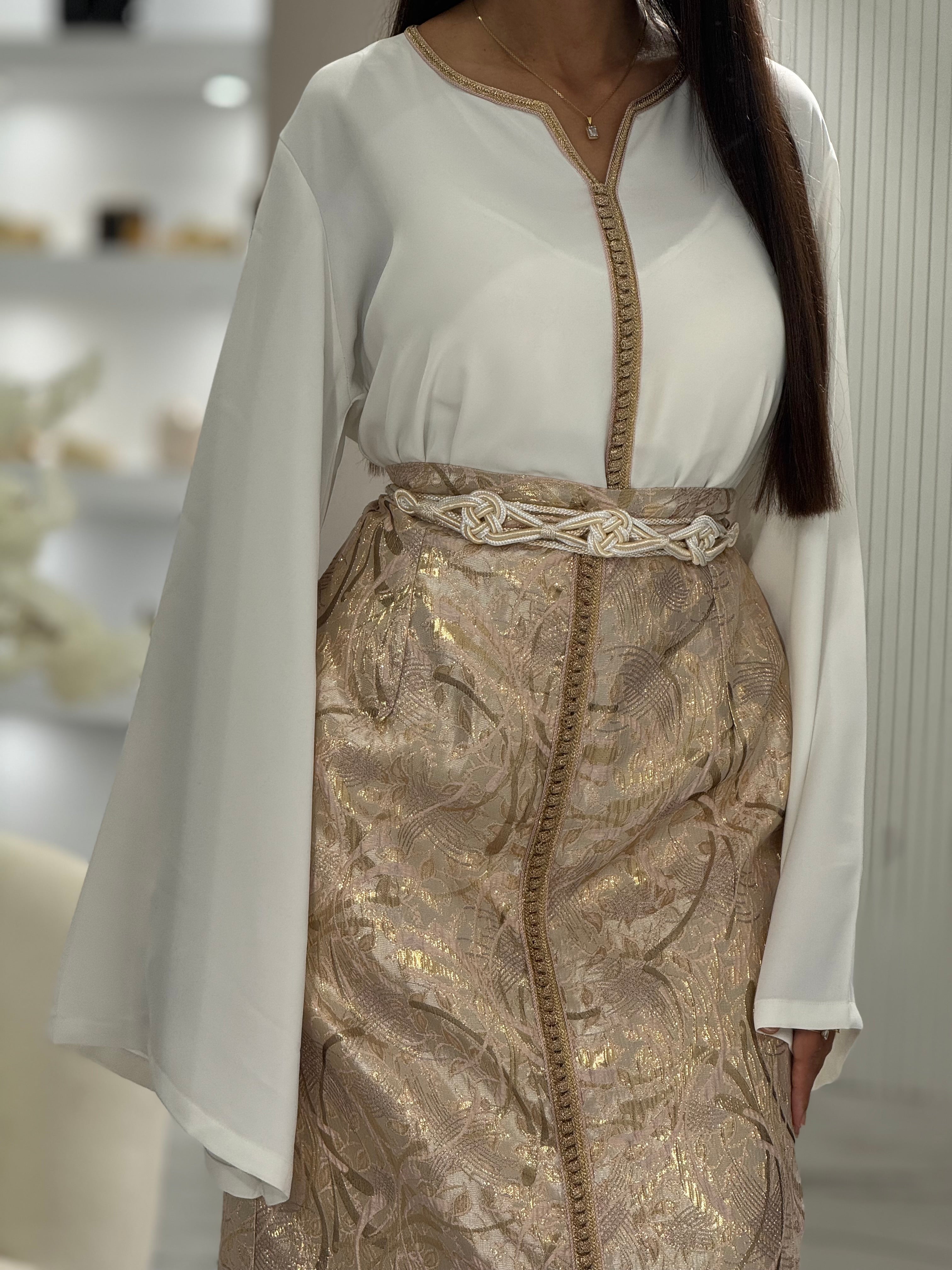 Amalya Pink Brocade