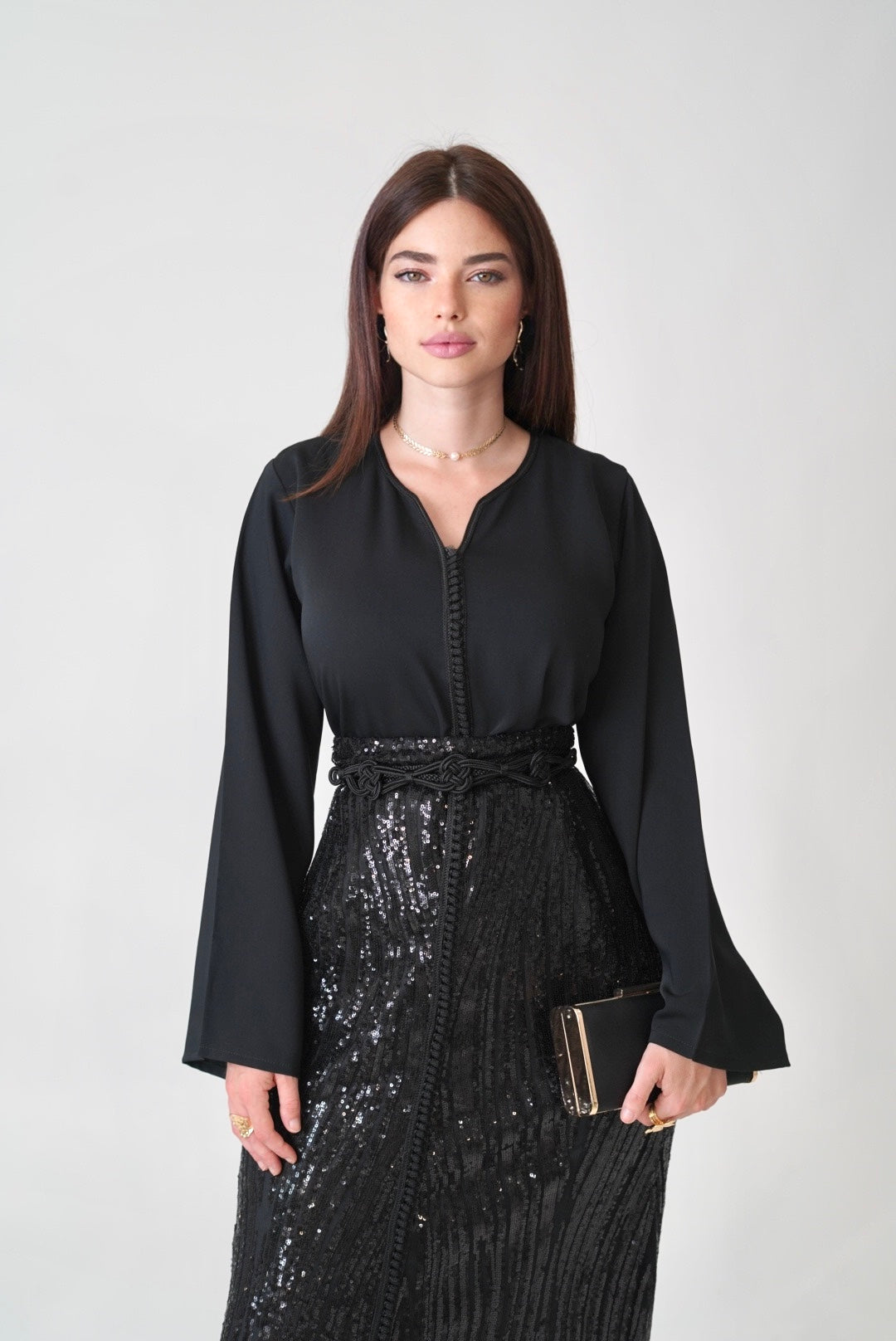 Amalya Paillettes Noires